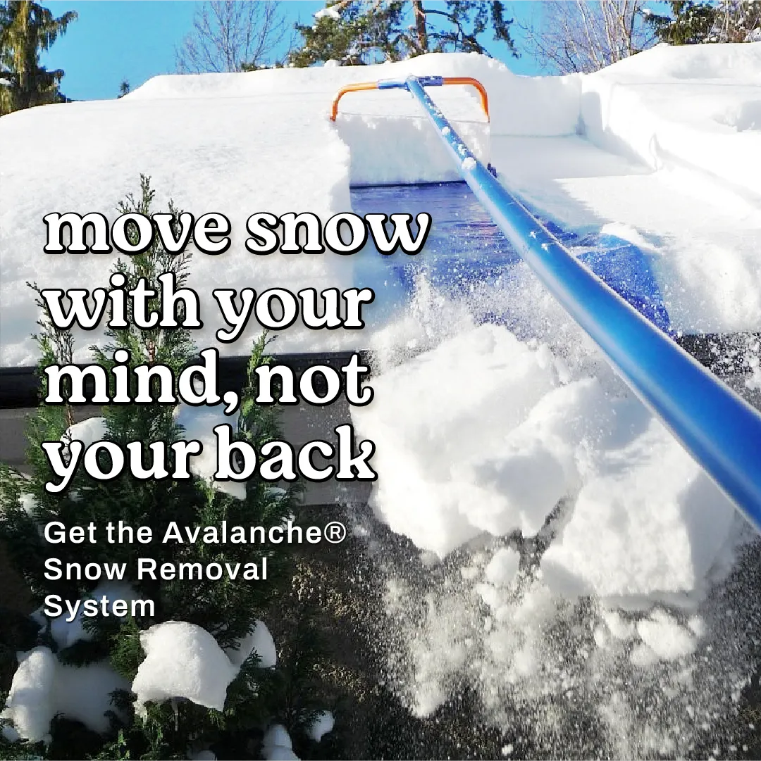 Move snow with your mind, not your back! 21